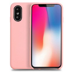 iPhone Xs / X (Ten) Pro Silicone Hard Case (Pink)